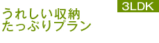 うれしい収納たっぷりプラン