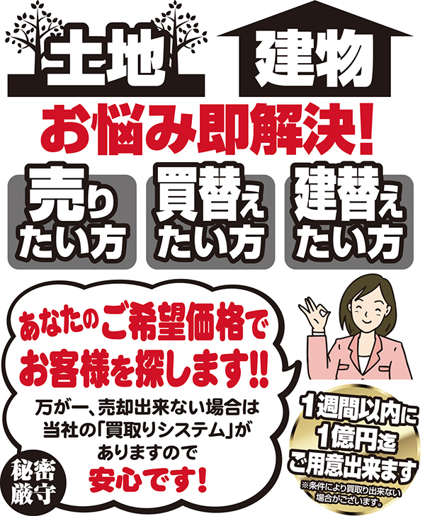 土地・建物お悩み解決