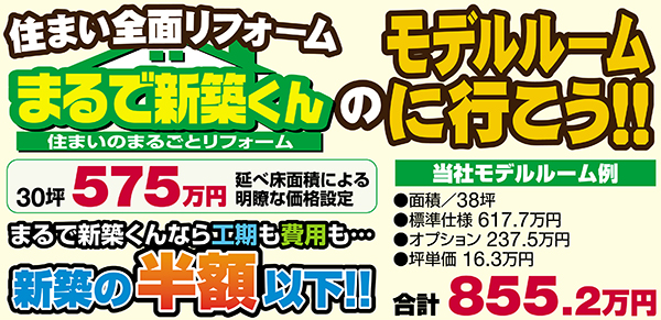 まるで新築くん