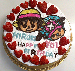 手作りケーキ