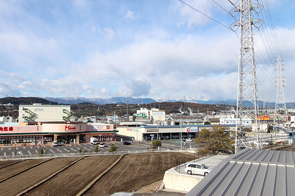 デグチホームズ２階からの景色
