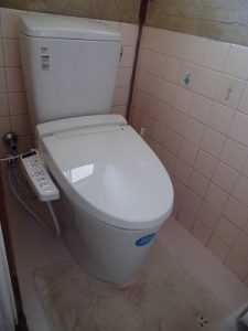 トイレリフォーム施工事例After LIXIL アメージュZ