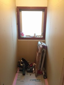 トイレ工事施工中④