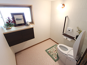 トイレアフター