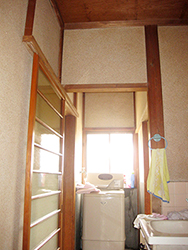 【増改築・全面リフォーム・耐震施工事例】富士市S様邸洗面ビフォー