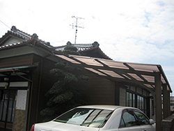 【増改築・全面リフォーム・耐震施工事例】富士市S様邸玄関外観ビフォー